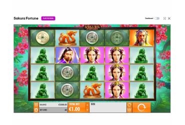 CatCasino casino - Slot machine "Sakura Fortune"