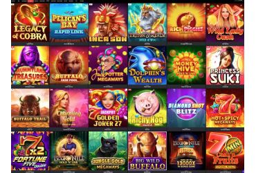 Cobra Casino - games page