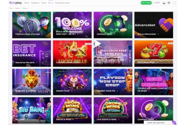 Coinplay Casino - page promotionnelle