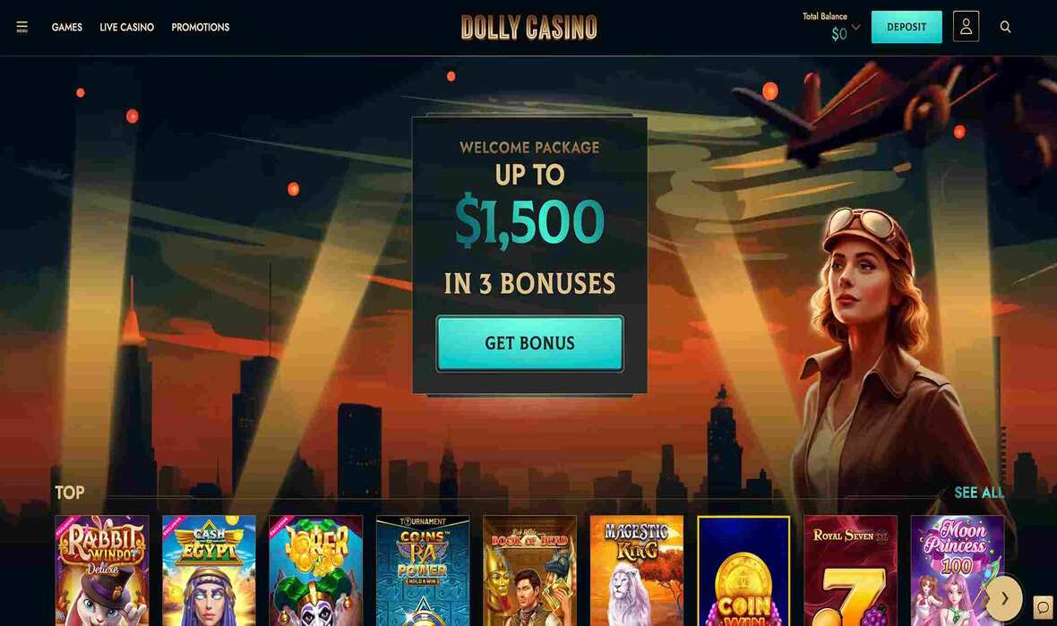 Dolly casino main page
