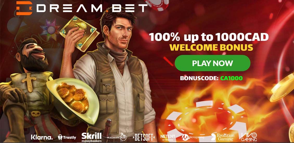 Dream.bet Casino main page