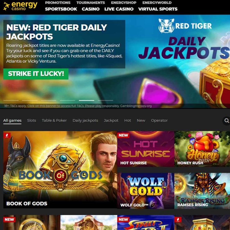 Energy asino Online FULL Review Bonus 2024 