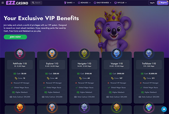 Ezz Casino VIP Program