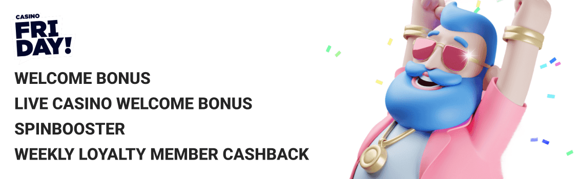 Casino Friday Bonuses Free Spins And No Wager Bonuses