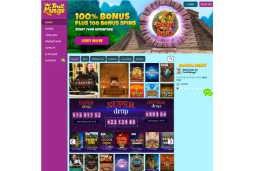 Fruit Kings - main page | casinocanada.com