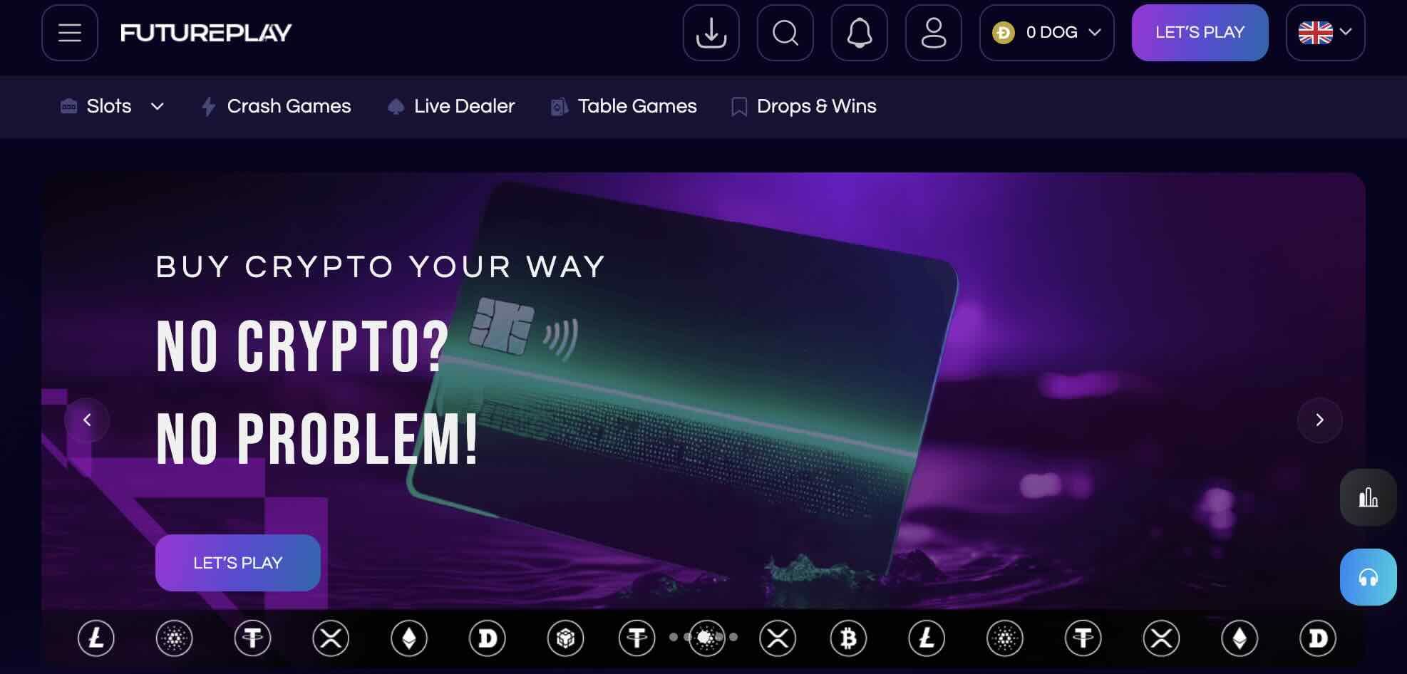 futereplay casino main page