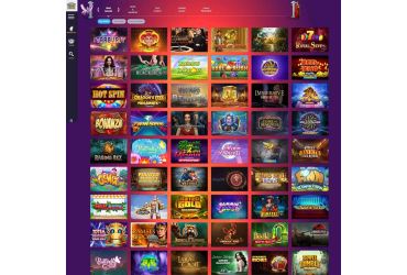 Casino Gods - list of slot machines