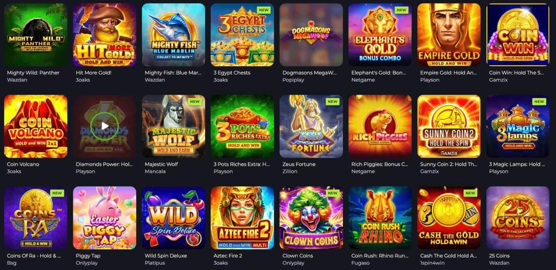 List of jackpot slot games at JeetCity Casino