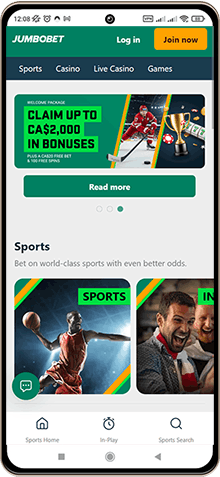 Mobile Screenshot of Jumbobet Casino