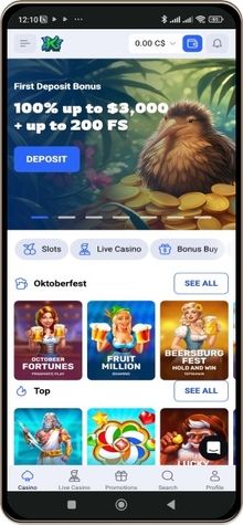 Mobile Screenshot of Koru Casino