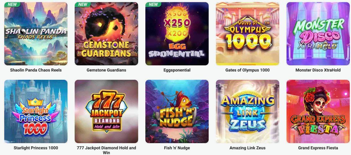 List of slot games at LeoVegas Casino