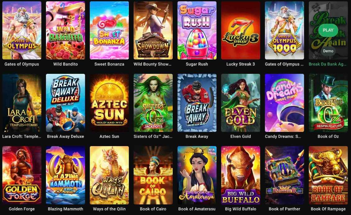 List of the slot games at Leon Casino