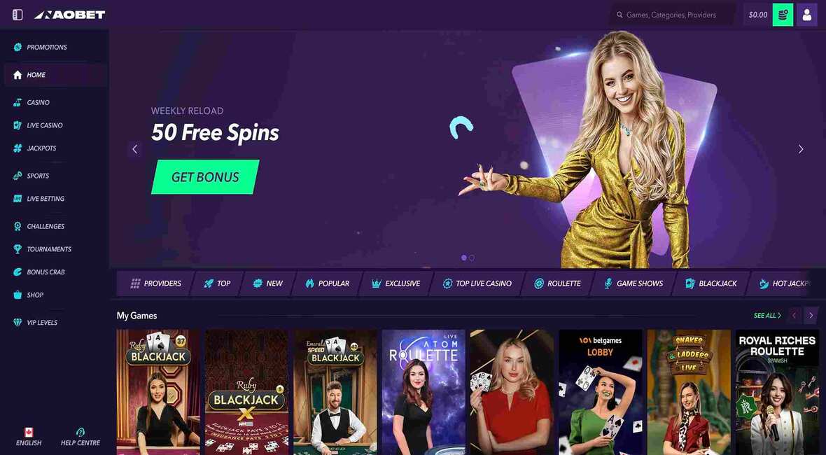 Naobet casino main page