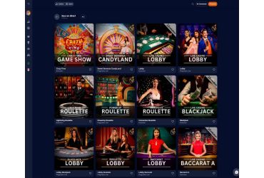 Nine casino - Jeux en direct