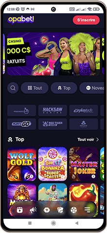 Opabet Casino sur mobile
