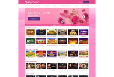 Pink Casino - main page | casinocanada.com