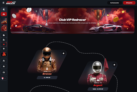 Programme VIP du Casino RedRacer