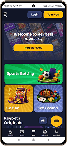 Reybets Casino sur mobile