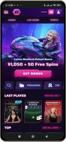 Mobile Screenshot of Roby Casino
