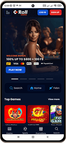 Mobile Screenshot of RollCasino