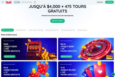 Rooli Casino - Liste des promotions