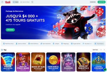 Rooli Casino - Page d'accueil 