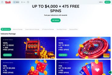Rooli casino - list of promotions