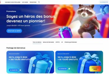 Rooli Casino - page promotionnelle