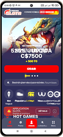 Slota Casino sur mobile