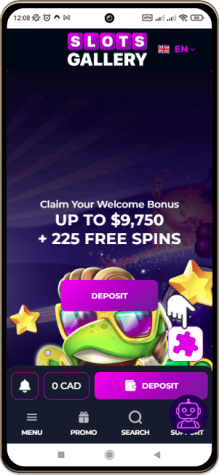 Mobile Screenshot of Slots Gallery Casino