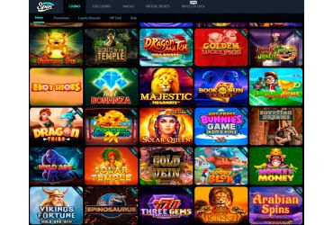 Spin Madness casino - list of slot macchines