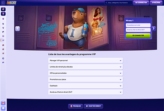 Spinbara casino vip page de programmation