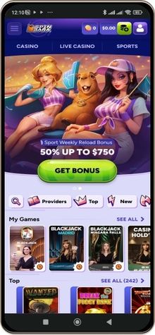 Mobile Screenshot of Spinbara Casino