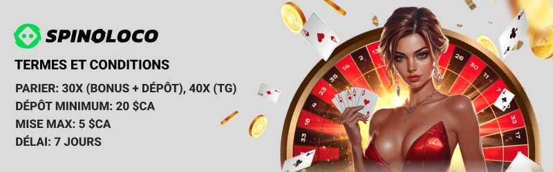 Termes et conditions du casino Spinoloco