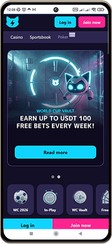 Stealthbet Casino Mobile Screenshot