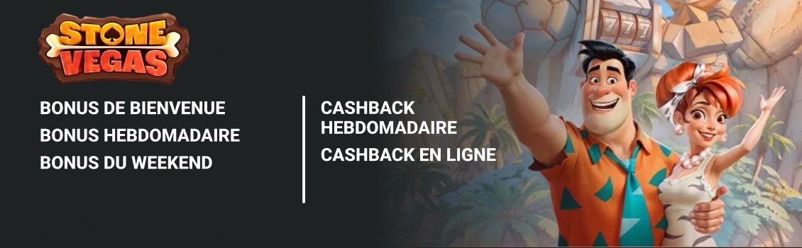 Bonus du casino Stonevegas