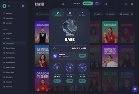 Thrill Casino Rewards