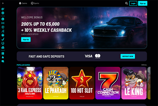 Turbowins Casino Main Page