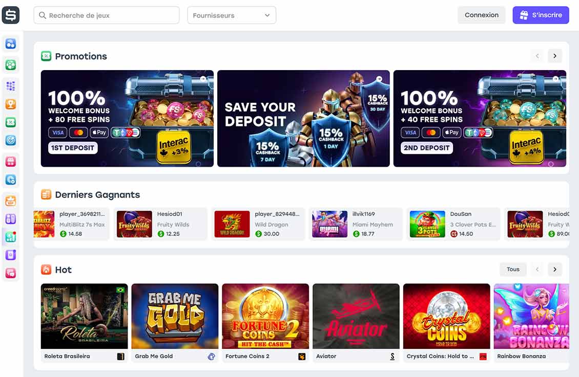 Image de la page principale de Weiss Casino