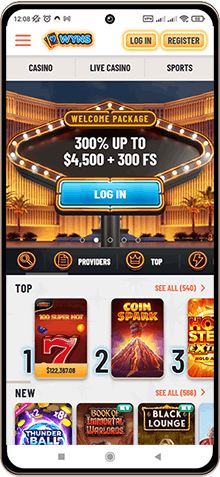 Mobile Screenshot of Wyns Casino