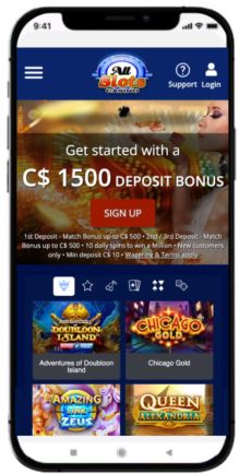 All Slots Casino Mobile and Applications