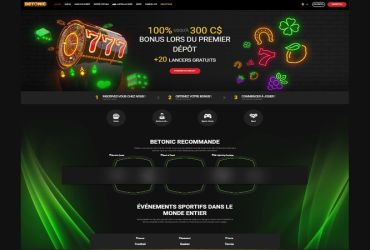 Cosmicslot Casino – Page d'accueil