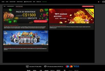 Cosmicslot Casino – Promotions