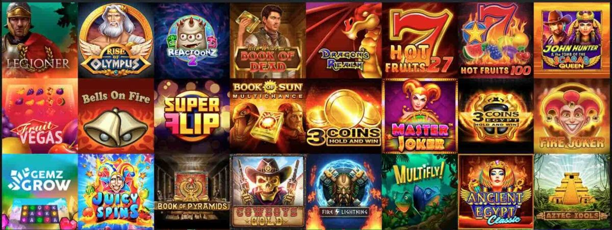 slots selection at bonanzagame casino