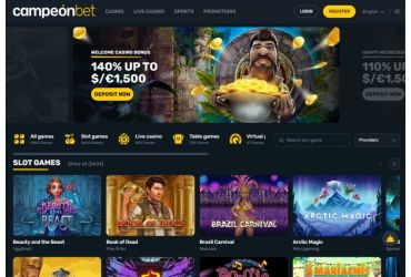 Campeonbet casino - main page