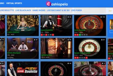 Cashiopeia casino - live games