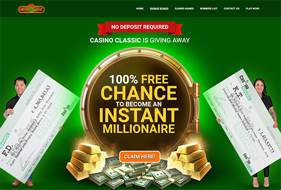Casino Classic main page