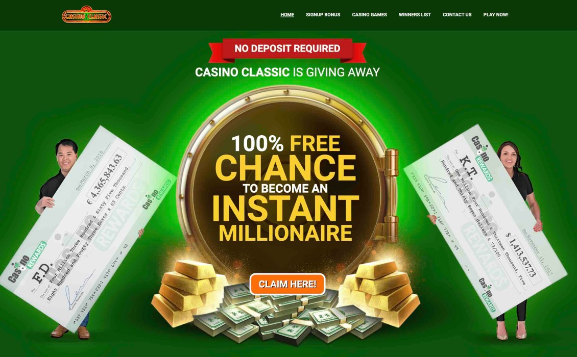 Casino Classic - main page