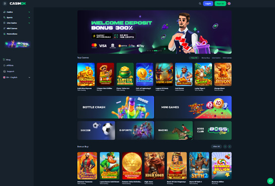 CasinOK Main Page
