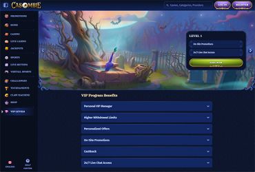 Casombie casino - VIP